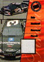 2001 Press Pass Premium Race Used Firesuit Cars #FC3 Dale Earnhardt