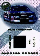2001 Press Pass Burning Rubber Cars #BRC3 Dale Earnhardt/105