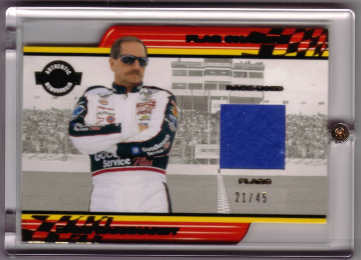 2001 Wheels High Gear Flag Chasers #FC3 Dale Earnhardt