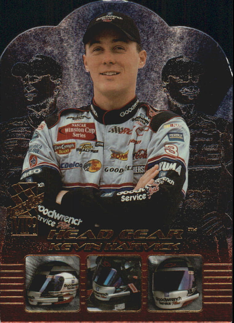 2001 VIP Head Gear Die Cuts #HG3 Kevin Harvick