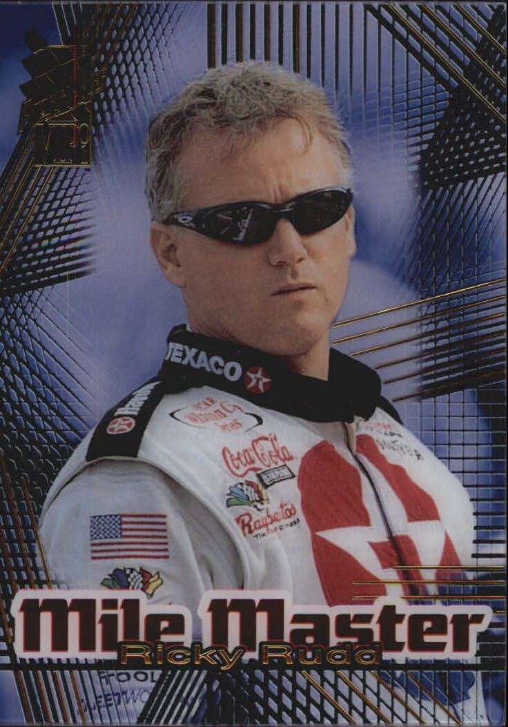2001 VIP Mile Masters Transparent #MM11 Ricky Rudd