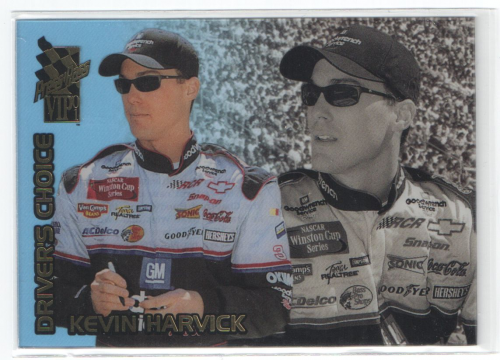 2001 VIP Driver's Choice Transparent #DC7 Kevin Harvick