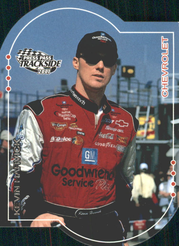 2001 Press Pass Trackside Die Cuts #5 Kevin Harvick