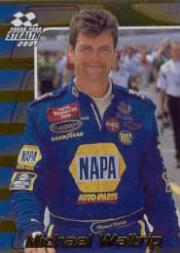 2001 Press Pass Stealth Holofoils #16 Michael Waltrip