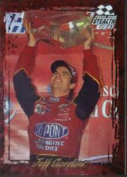 2001 Press Pass Stealth Holofoils #56 Jeff Gordon WIN