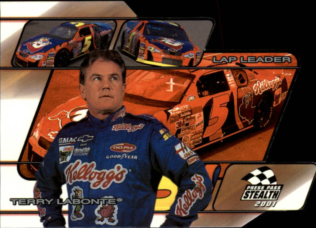 2001 Press Pass Stealth Lap Leaders #LL3 Terry Labonte