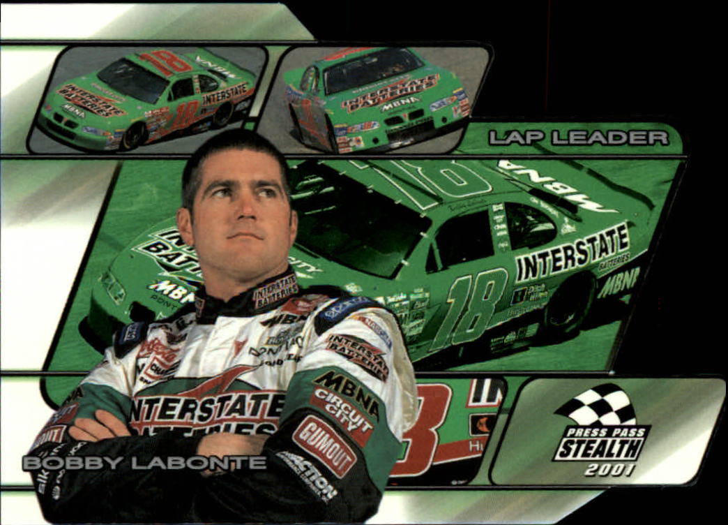 2001 Press Pass Stealth Lap Leaders #LL7 Bobby Labonte
