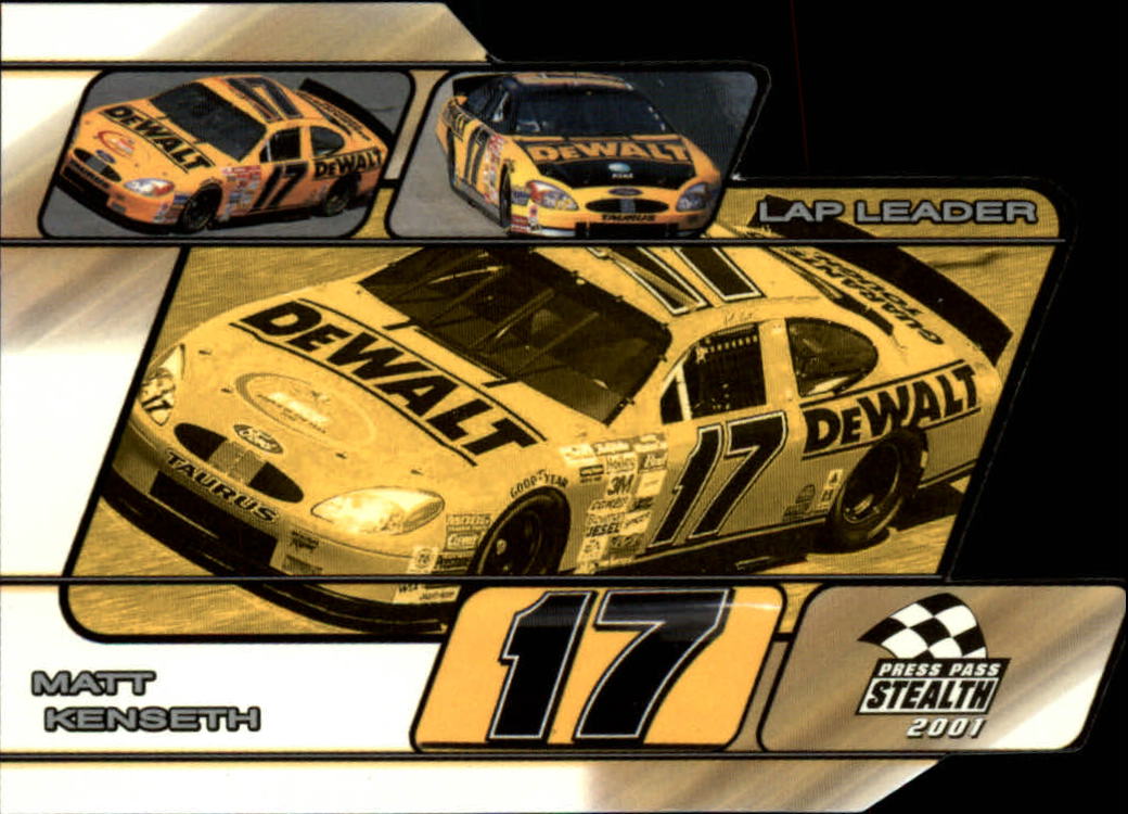 2001 Press Pass Stealth Lap Leaders #LL24 Matt Kenseth's Car