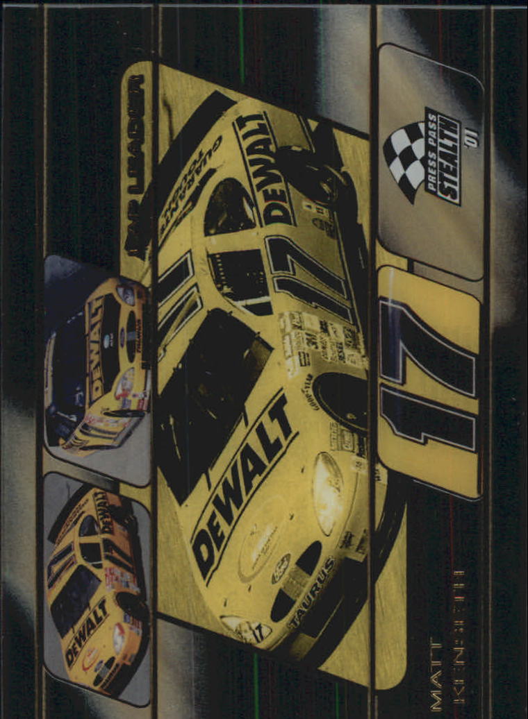2001 Press Pass Stealth Lap Leaders Clear Cars #LL24 Matt Kenseth's Car