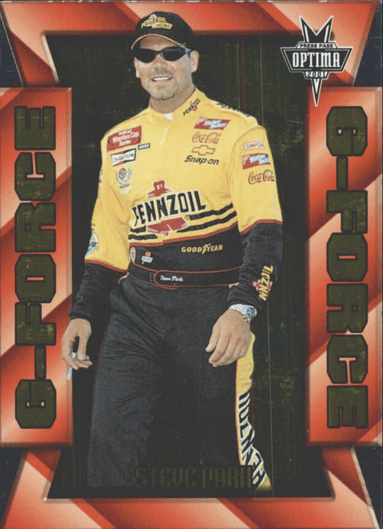 2001 Press Pass Optima G Force #GF17 Steve Park