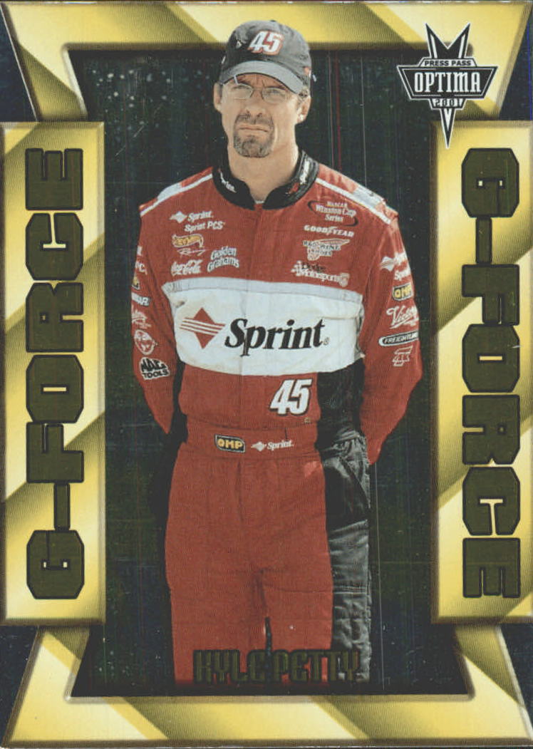 2001 Press Pass Optima G Force #GF18 Kyle Petty