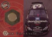 2001 Press Pass Optima Race Used Lugnuts Cars #LNC3 Dale Earnhardt's Car/50