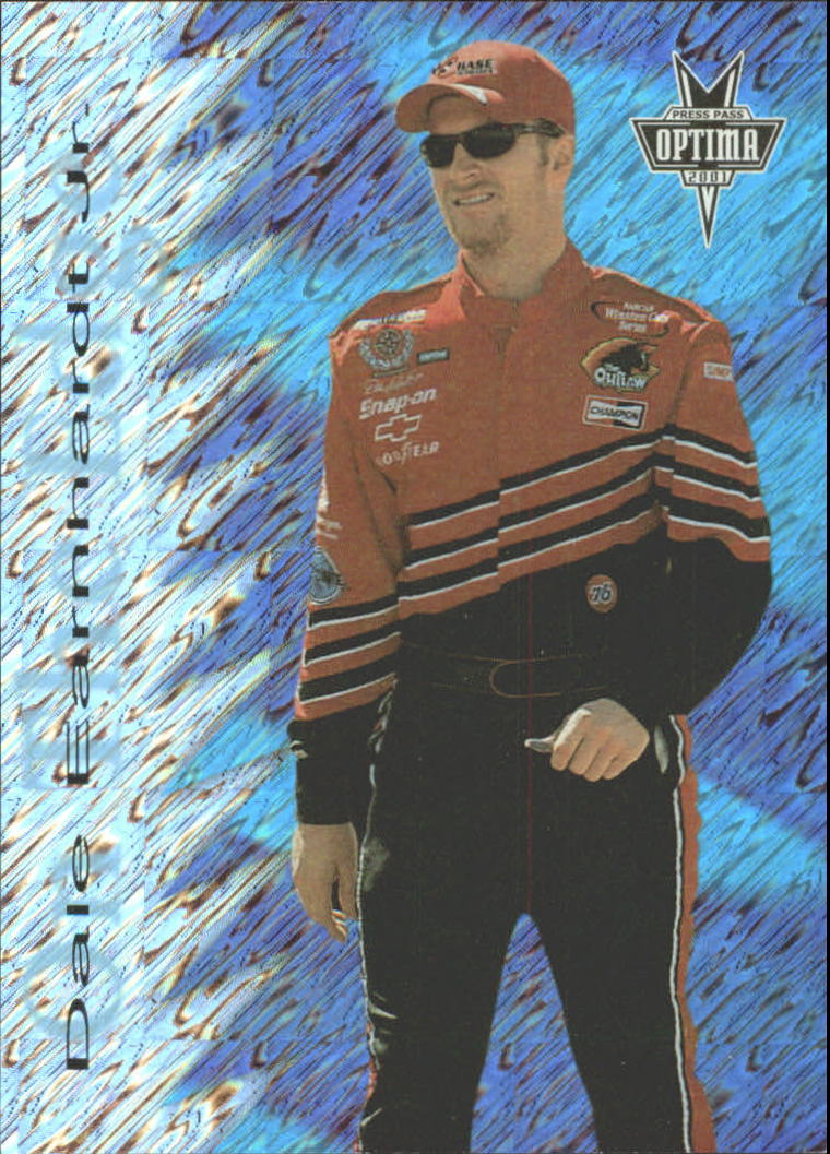 2001 Press Pass Optima On the Edge #OE1 Dale Earnhardt Jr.
