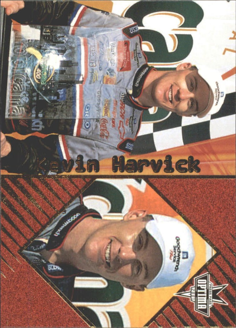 2001 Press Pass Optima Gold #8 Kevin Harvick