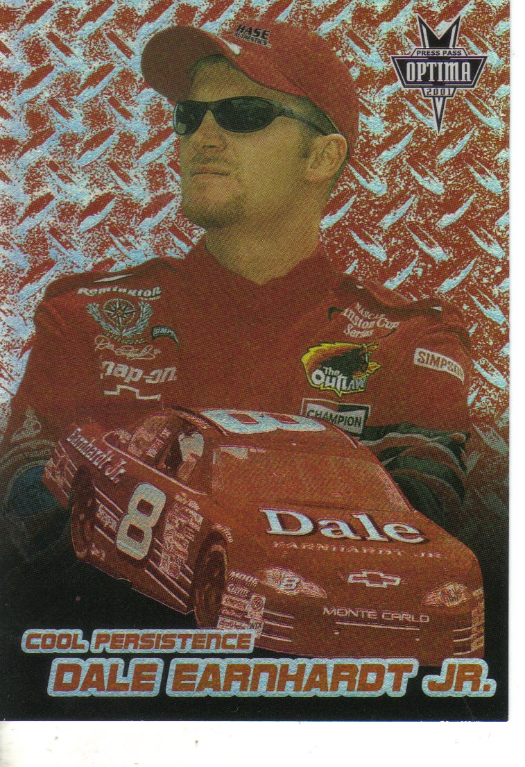 2001 Press Pass Optima Cool Persistence #CP3 Dale Earnhardt Jr.