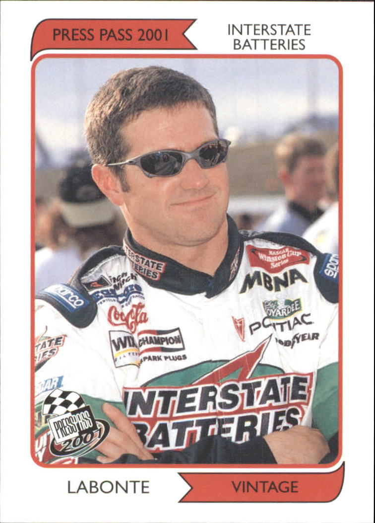 2001 Press Pass Vintage #VN1 Bobby Labonte