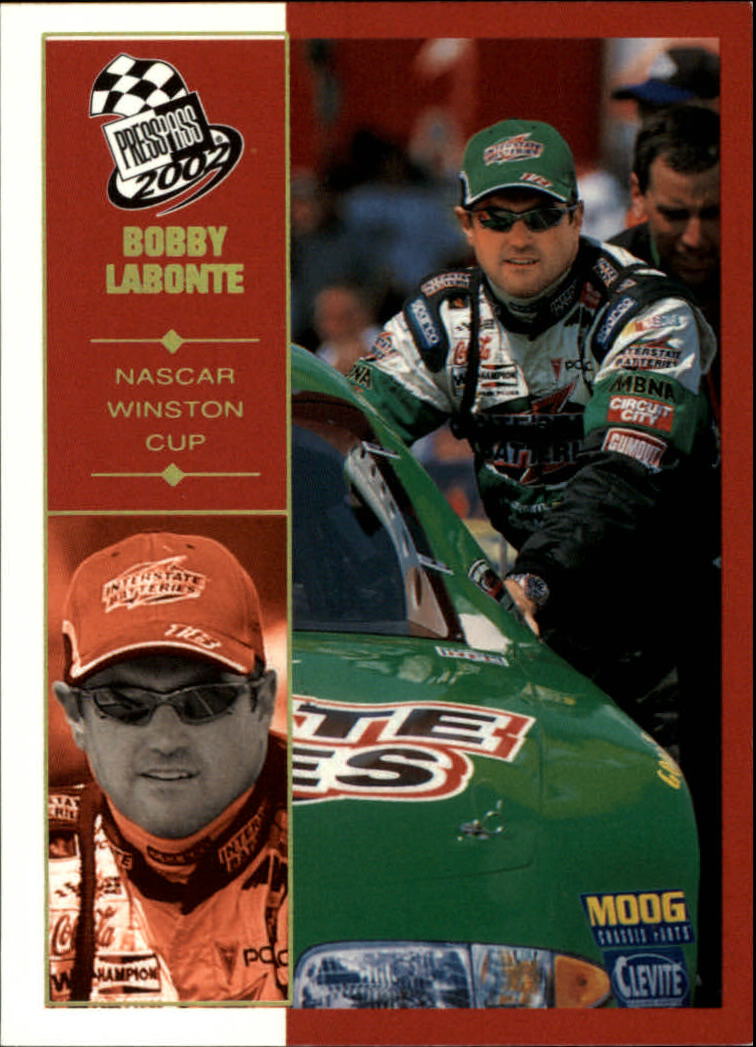 2002 Press Pass Platinum #18 Bobby Labonte