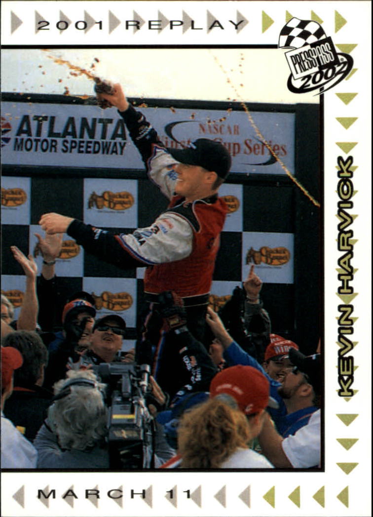 2002 Press Pass Platinum #65 Kevin Harvick REP