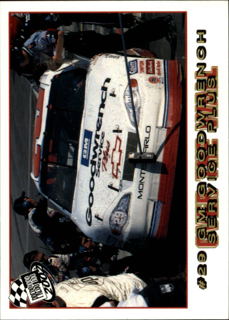2002 Press Pass Platinum #85 Kevin Harvick's Car