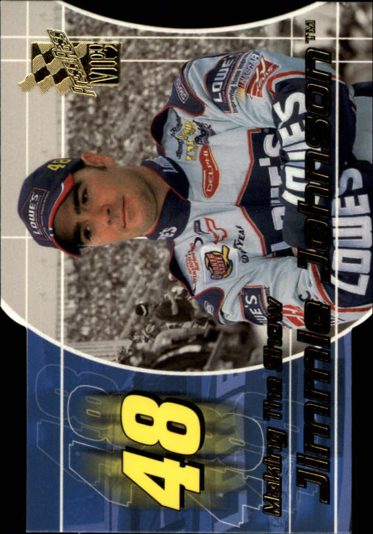 2002 VIP Making the Show #MS21 Jimmie Johnson