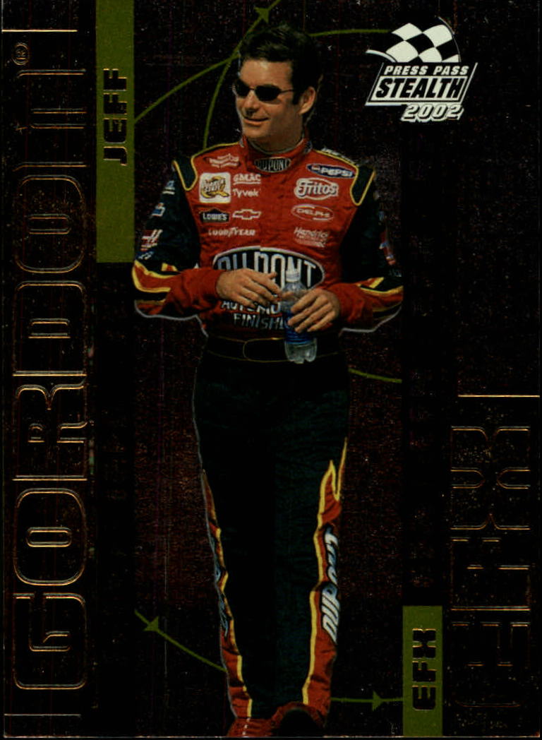 2002 Press Pass Stealth EFX #FX5 Jeff Gordon