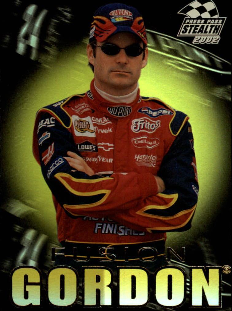 2002 Press Pass Stealth Fusion #F3 Jeff Gordon