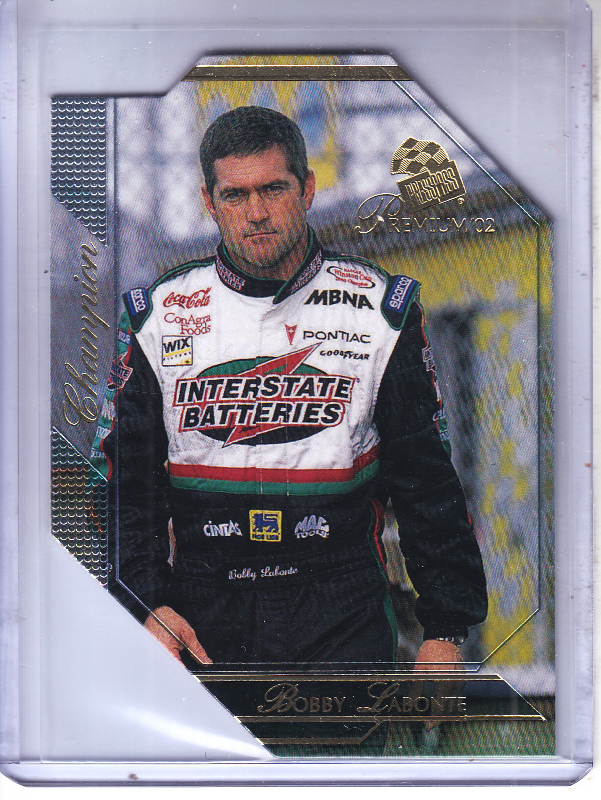 2002 Press Pass Premium #53 Bobby Labonte CH