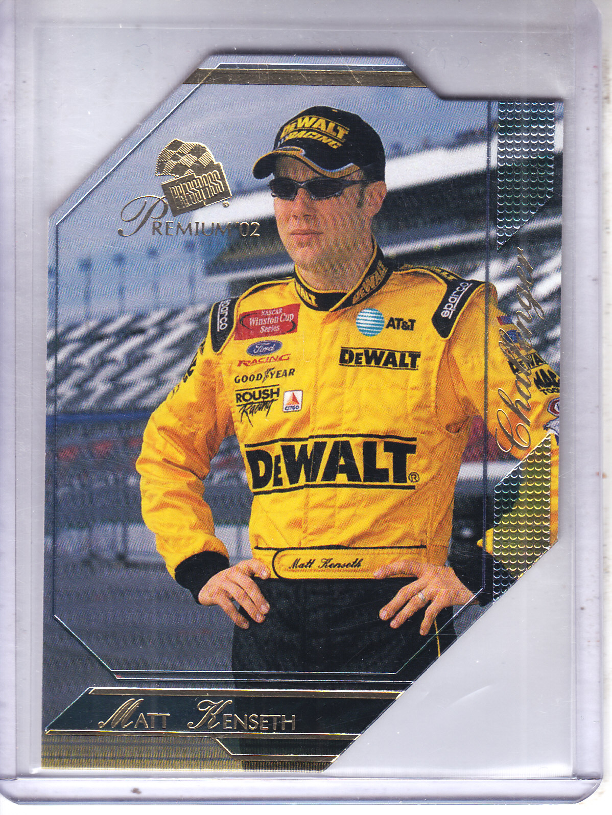 2002 Press Pass Premium #63 Matt Kenseth CH