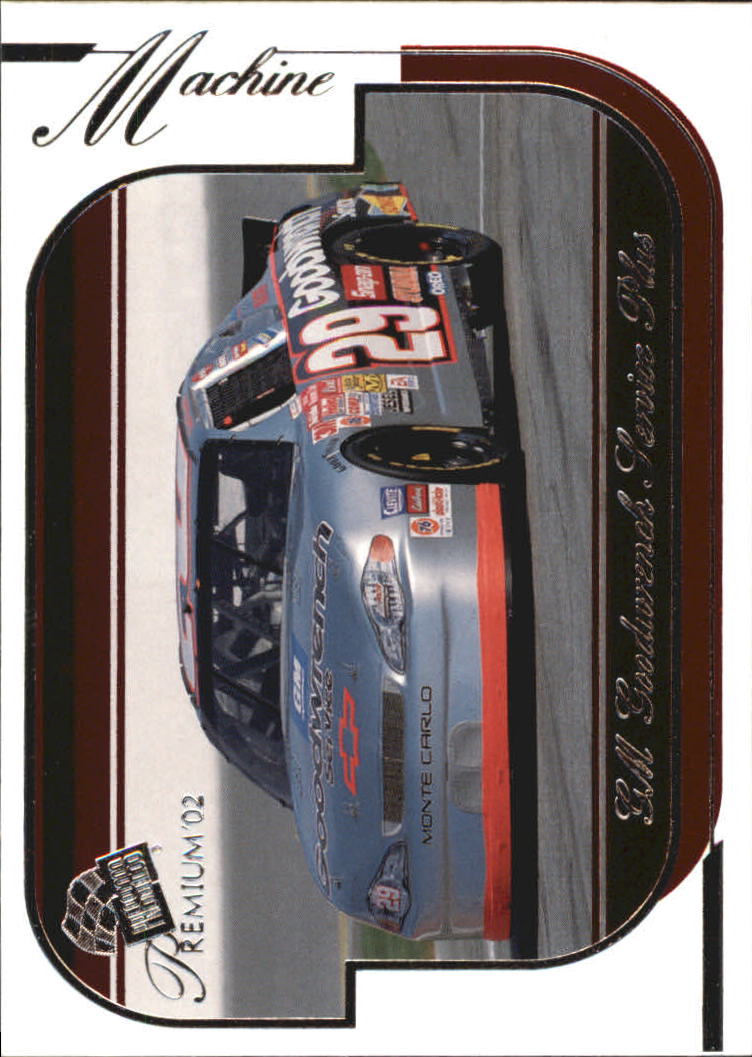 2002 Press Pass Premium Red Reflectors #39 Kevin Harvick's Car