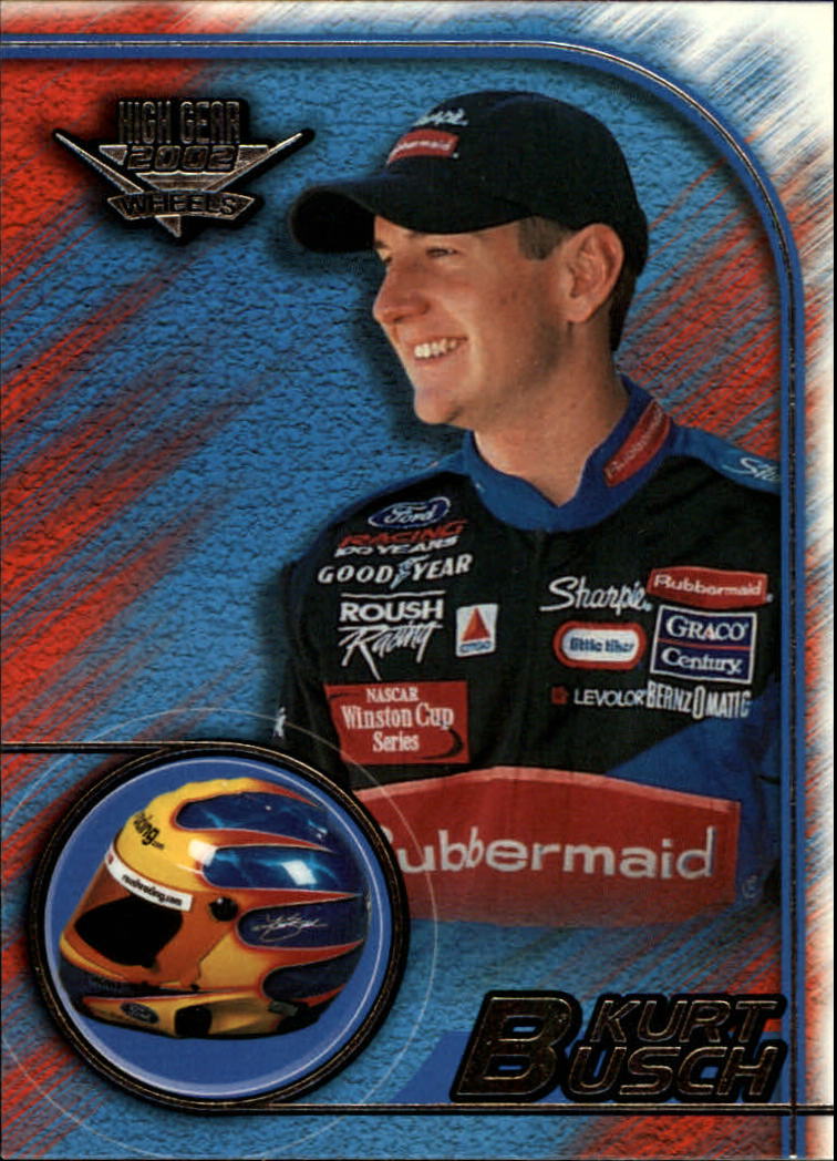 2002 Wheels High Gear #4 Kurt Busch