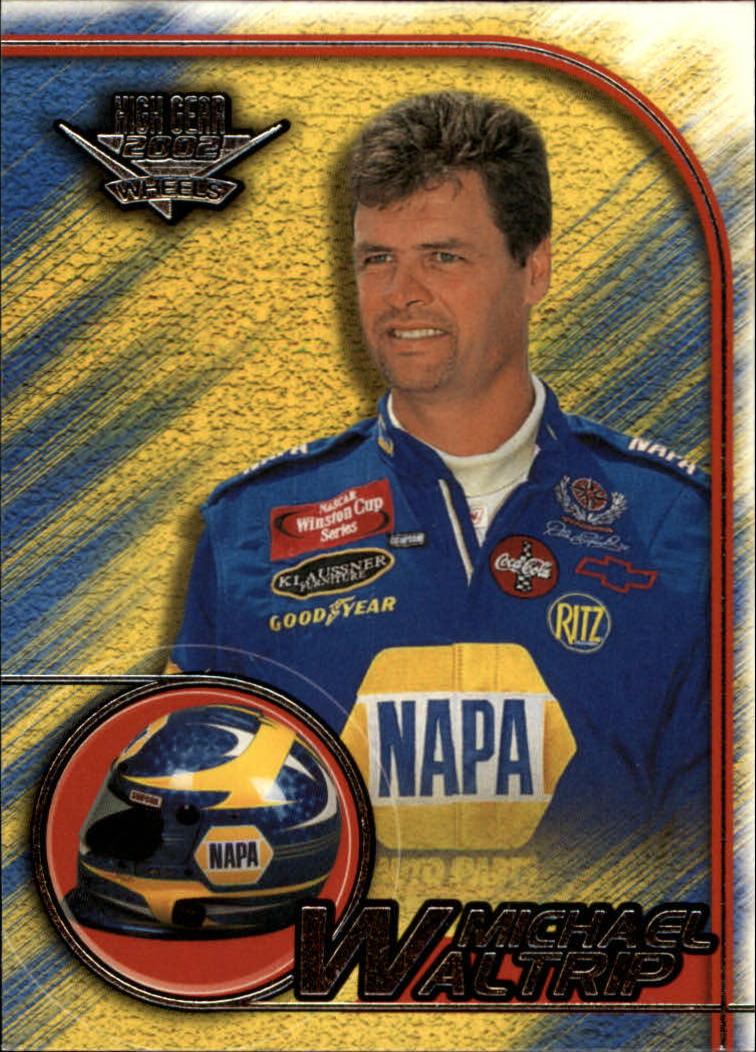 2002 Wheels High Gear #27 Michael Waltrip