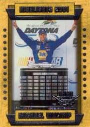 2002 Wheels High Gear #60 Michael Waltrip HL