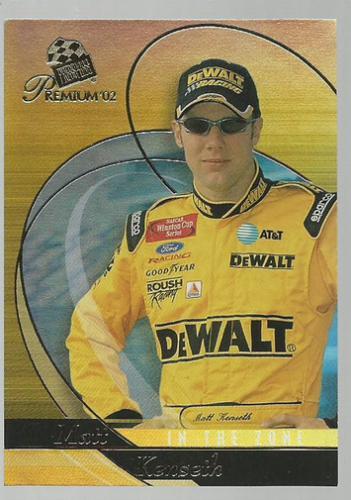 2002 Press Pass Premium In The Zone #IZ7 Matt Kenseth