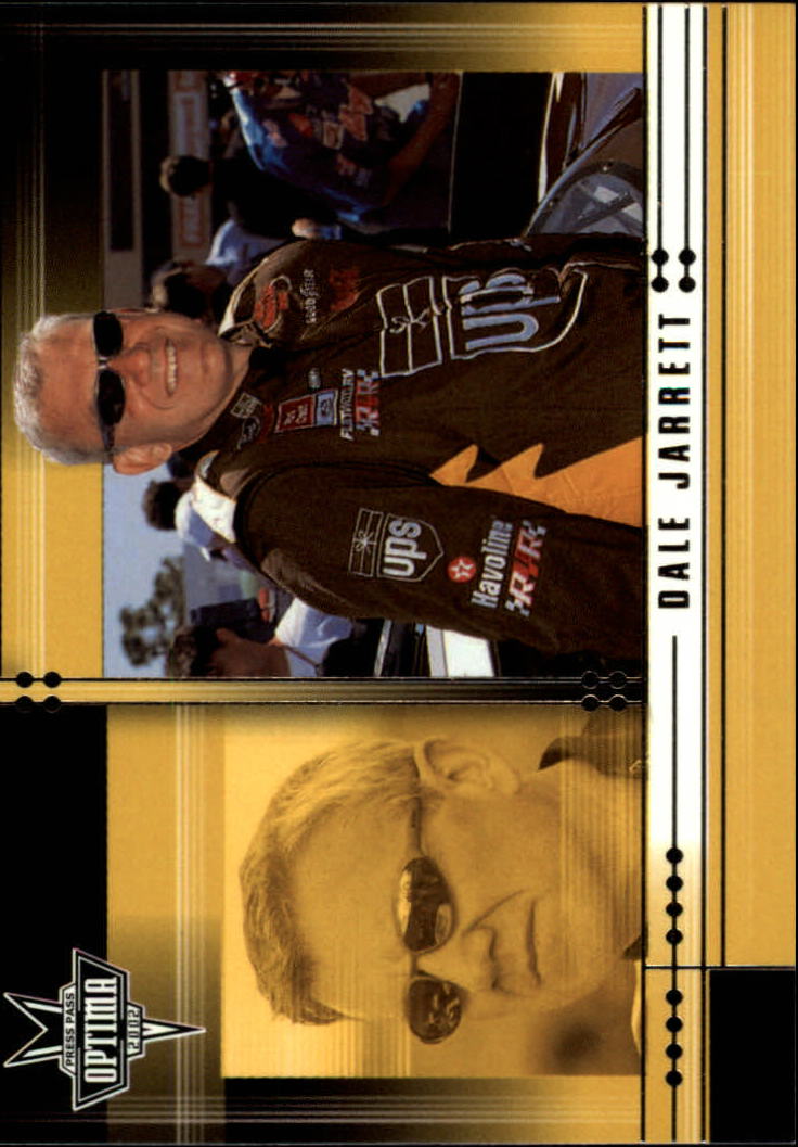 2002 Press Pass Optima #13 Dale Jarrett