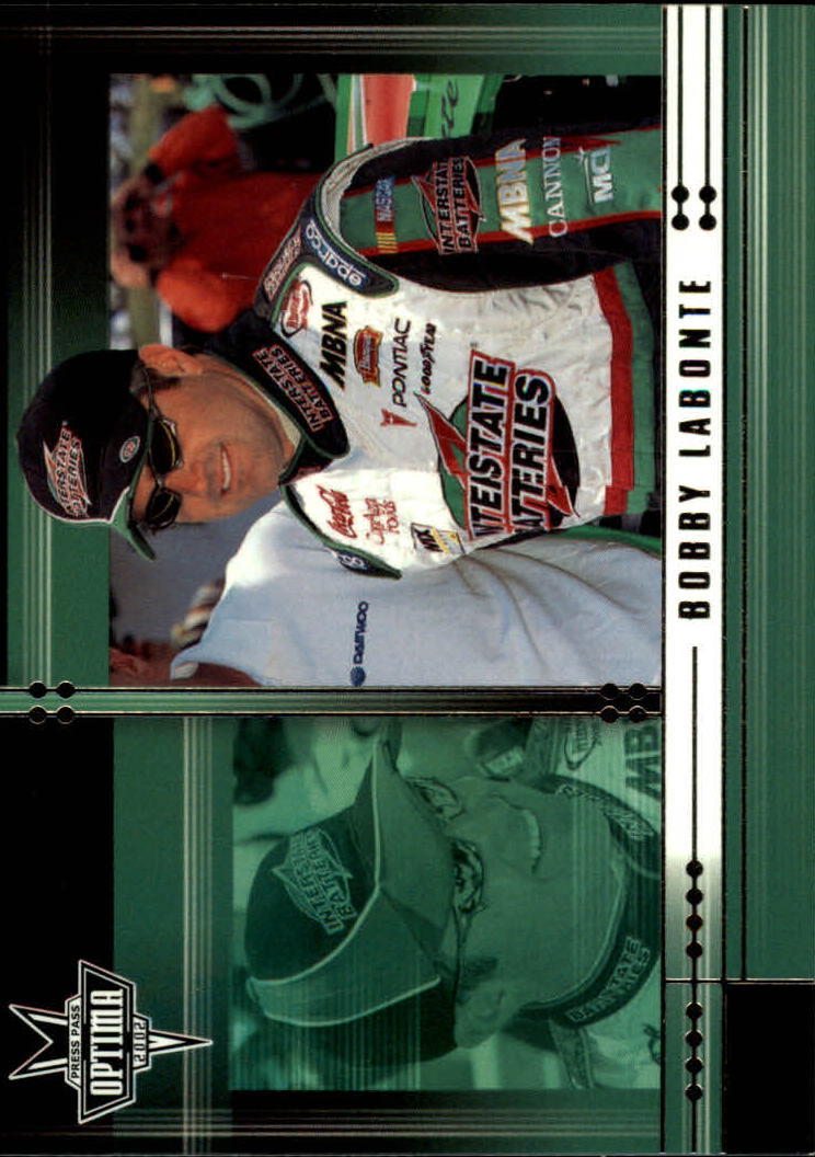 2002 Press Pass Optima #16 Bobby Labonte