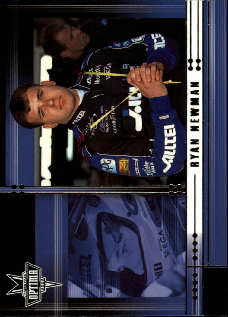 2002 Press Pass Optima #21 Ryan Newman CRC