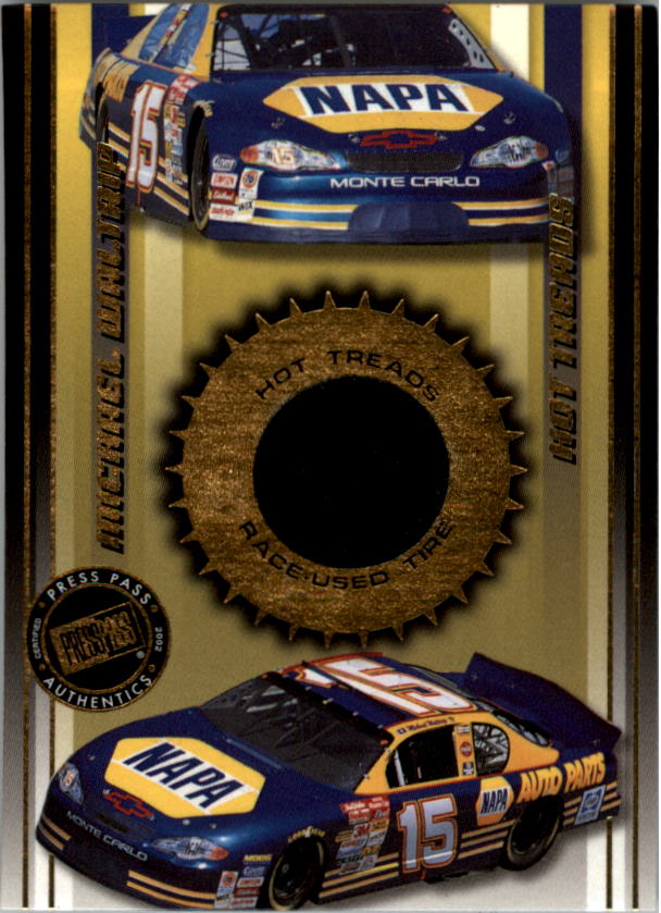 2002 Press Pass Hot Treads #HT7 Michael Waltrip's Car/2300