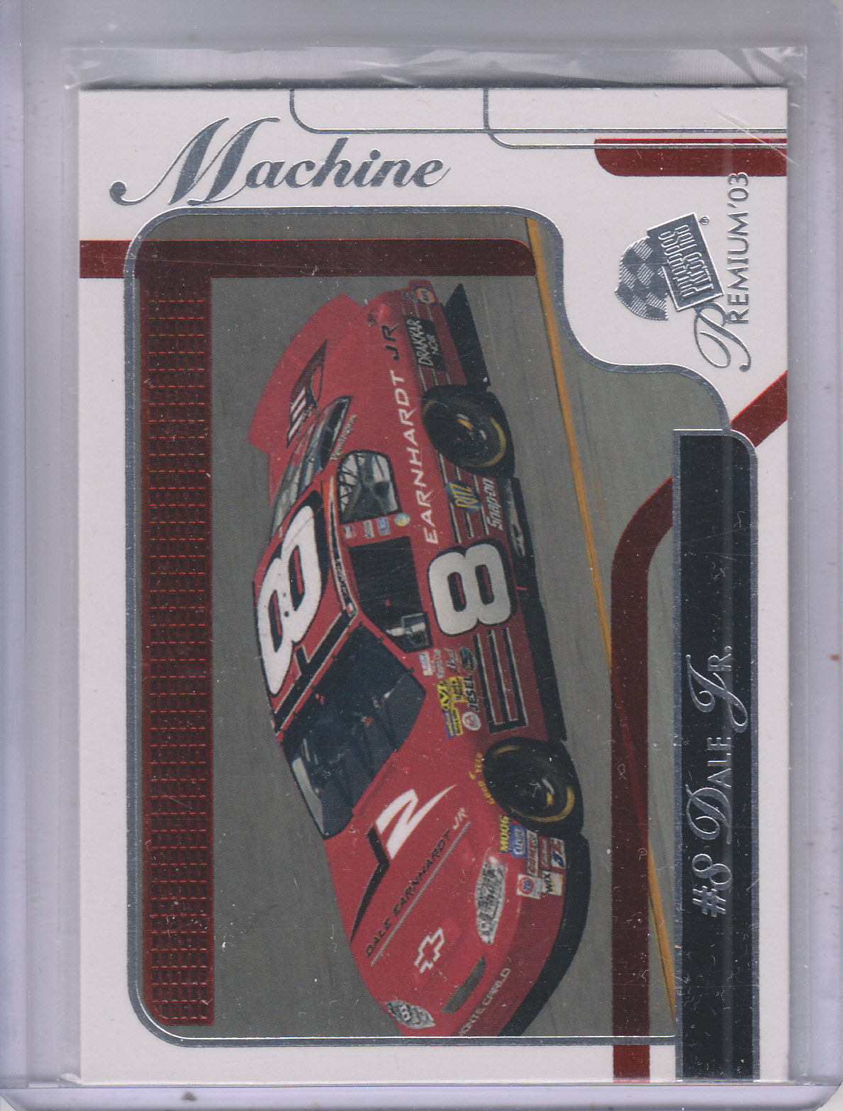 2003 Press Pass Premium Red Reflectors #36 Dale Earnhardt Jr.'s Car