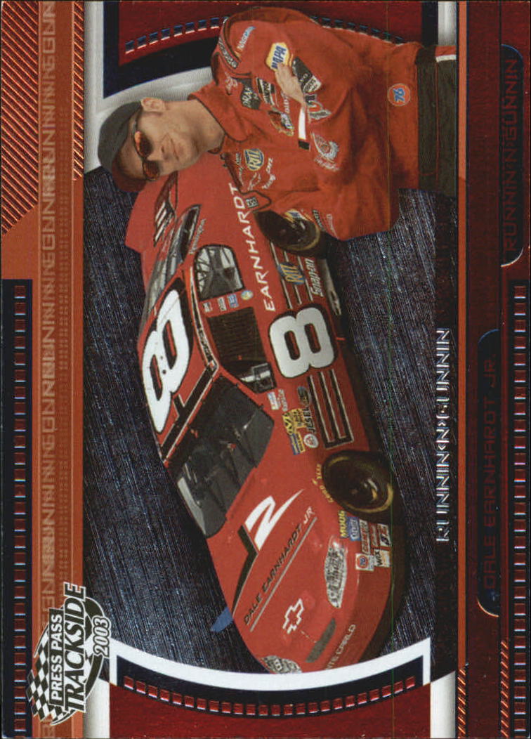 2003 Press Pass Trackside Runnin n' Gunnin #RG2 Dale Earnhardt, Jr.