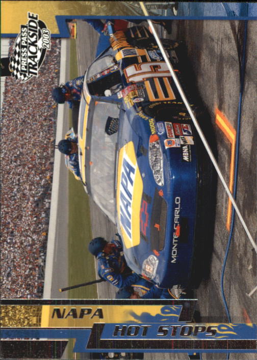 2003 Press Pass Trackside #65 Michael Waltrip in Pits