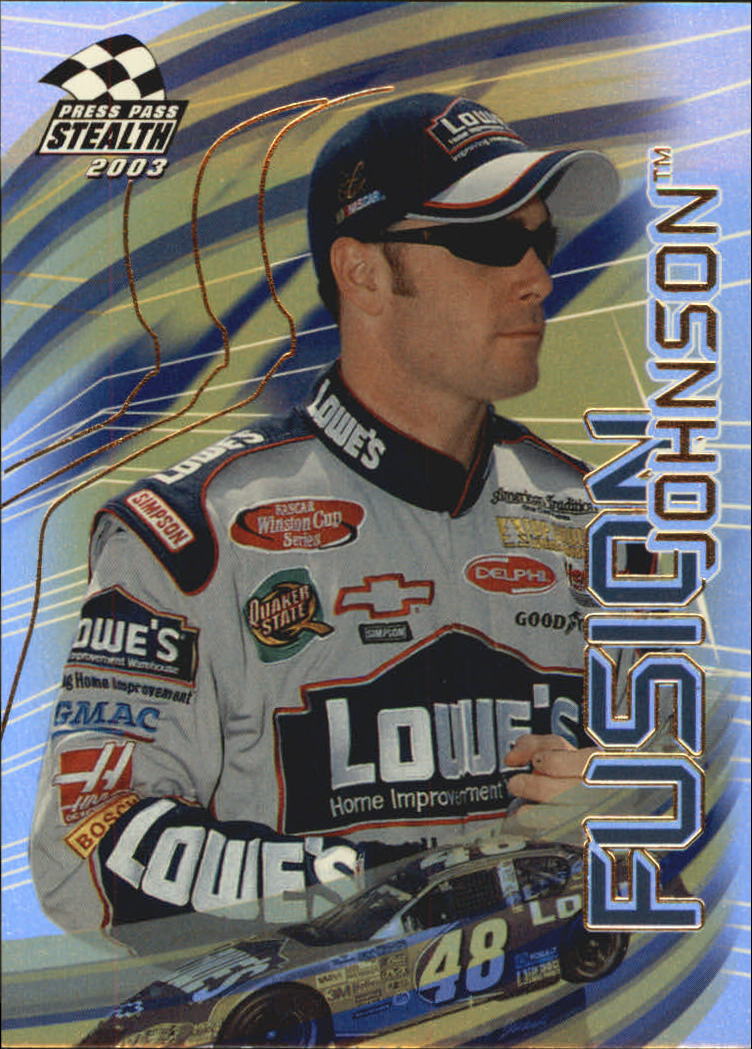 2003 Press Pass Stealth Fusion #FU7 Jimmie Johnson