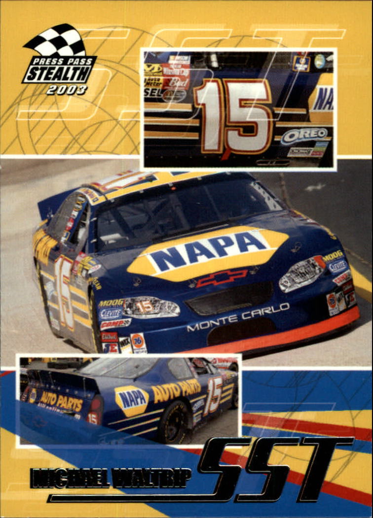 2003 Press Pass Stealth #59 Michael Waltrip SST