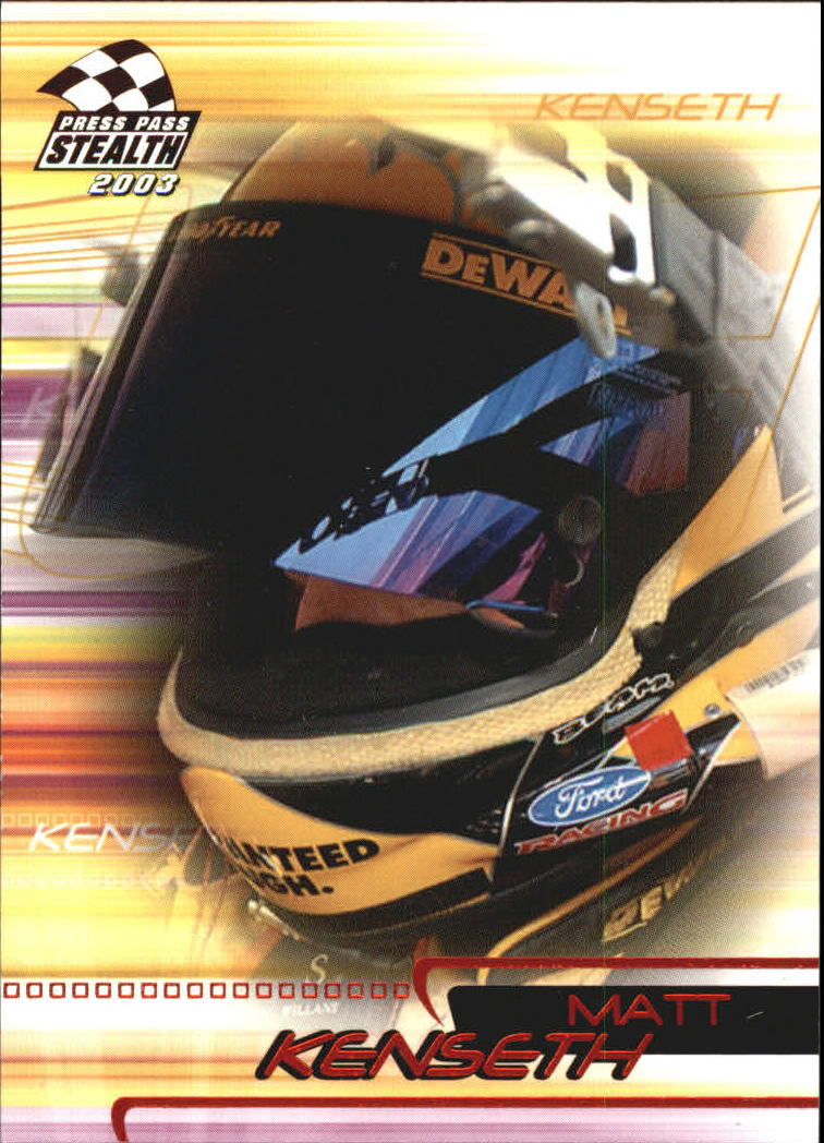 2003 Press Pass Stealth Red #P18 Matt Kenseth