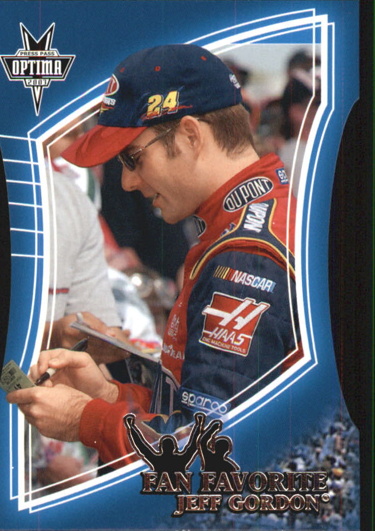 2003 Press Pass Optima Fan Favorite #FF7 Jeff Gordon