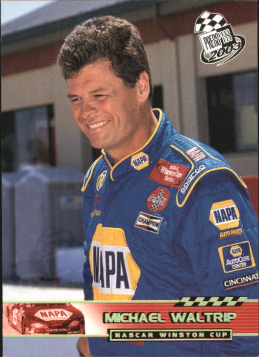 2003 Press Pass Gold Holofoil #P33 Michael Waltrip