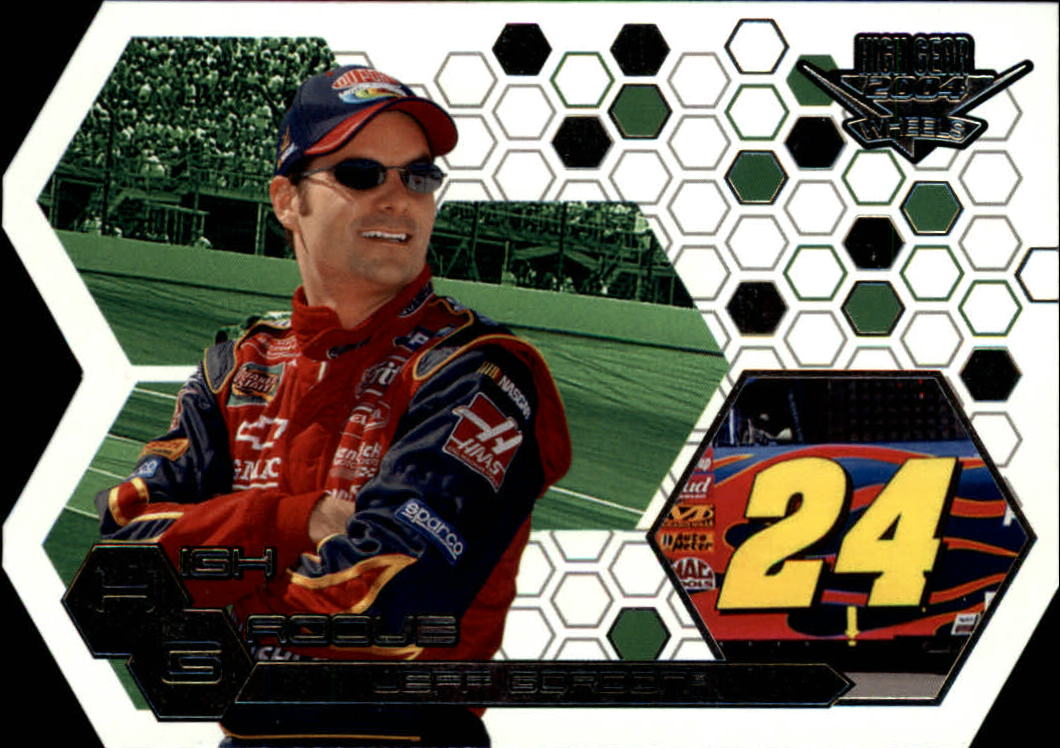 2004 Wheels High Gear High Groove #HG6 Jeff Gordon