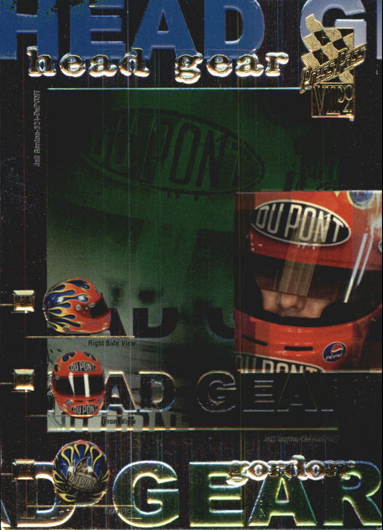 2004 VIP Head Gear #HG2 Jeff Gordon