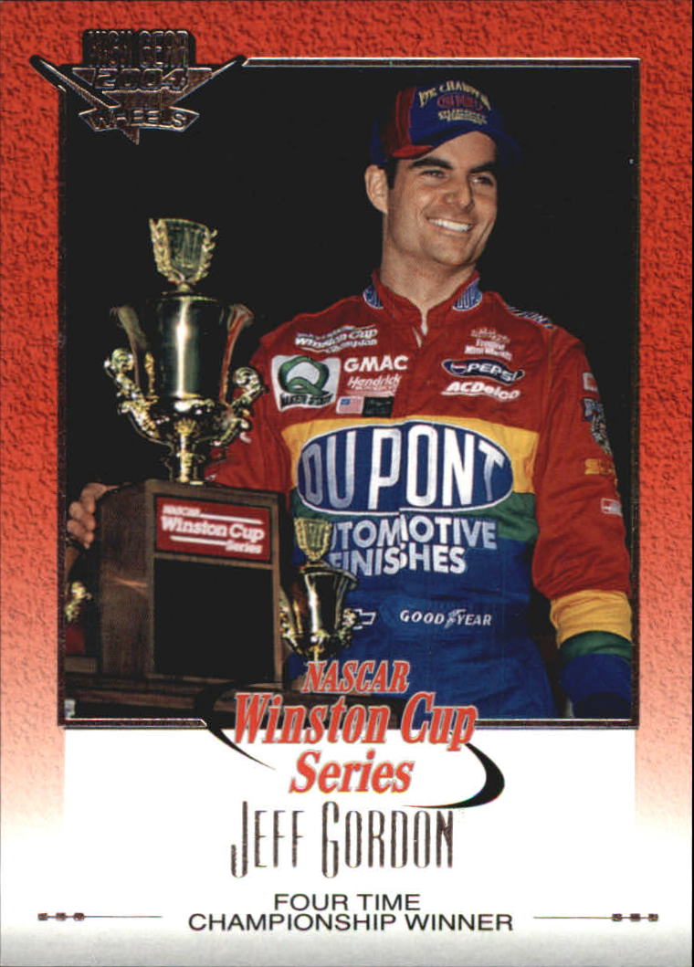 2004 Wheels High Gear Winston Victory Lap Tribute #WVL1 Jeff Gordon