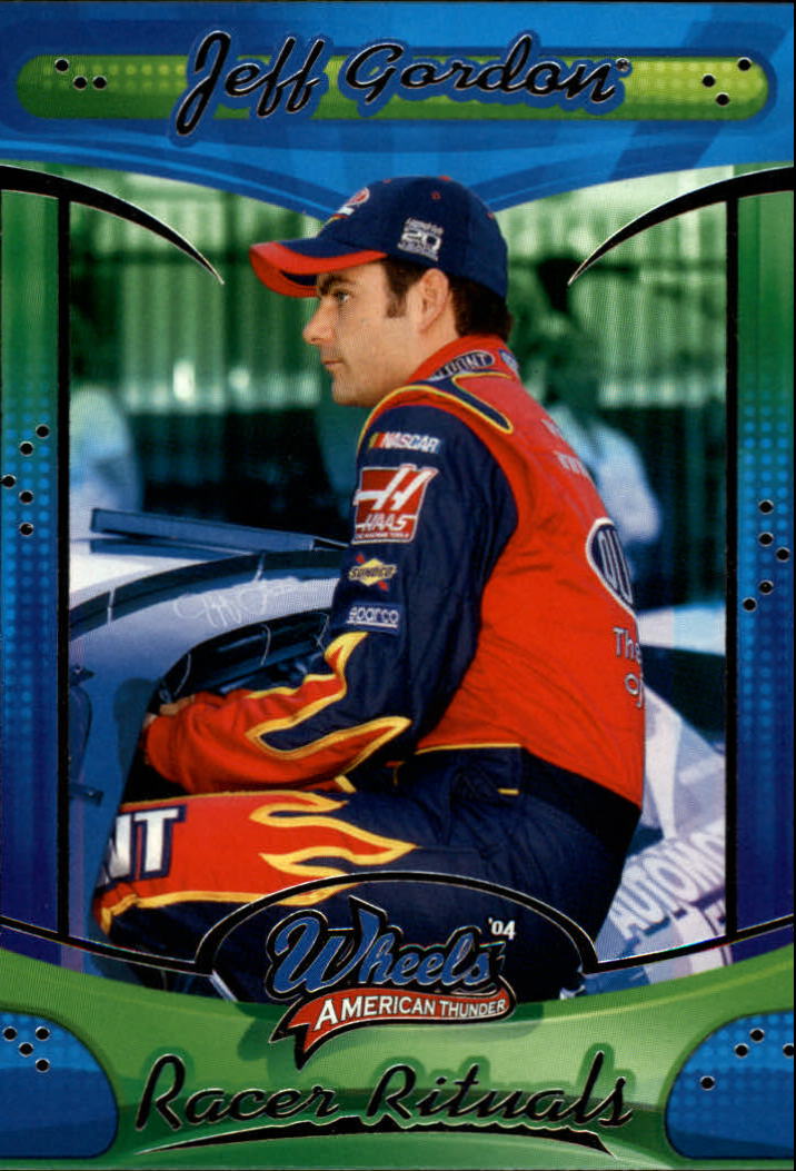 2004 Wheels American Thunder #65 Jeff Gordon RR
