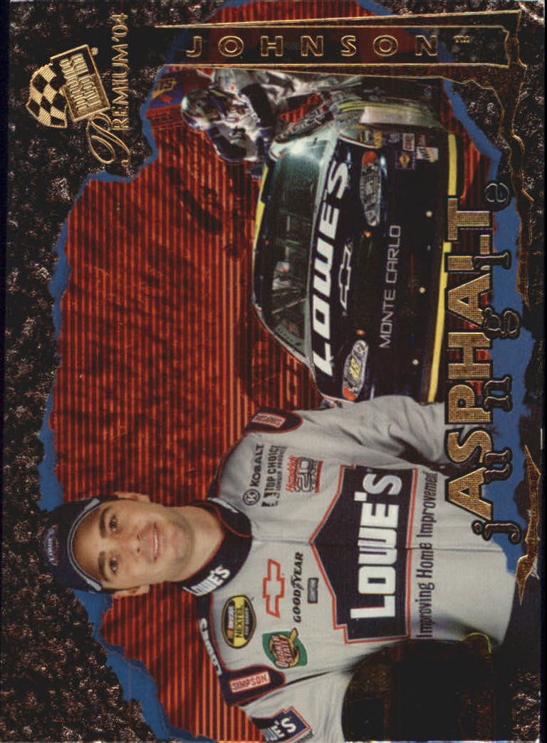 2004 Press Pass Premium Asphalt Jungle #A4 Jimmie Johnson